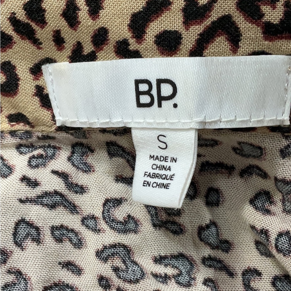 BP Leopard Print Button Down Shirt - Picture 3 of 3